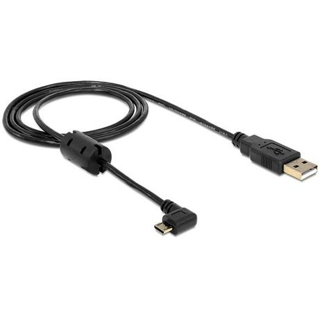 DeLock  83250 cavo USB 1 m USB 2.0 USB A Micro-USB B Nero 