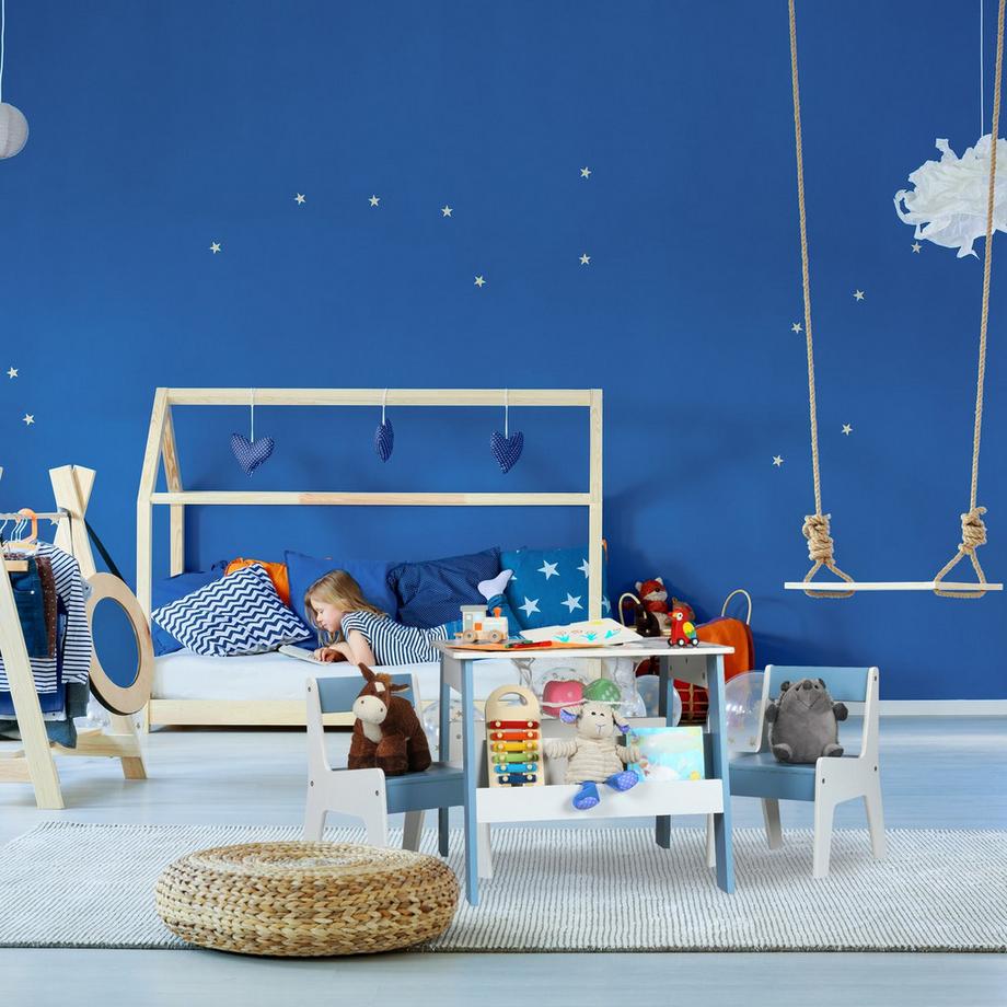 Northix  Sitzecke für Kinder mit 2 Stühlen 