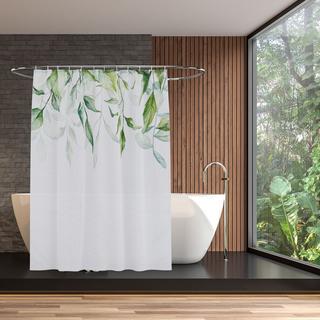 Northix Rideau de douche 180x200 cm avec motif  