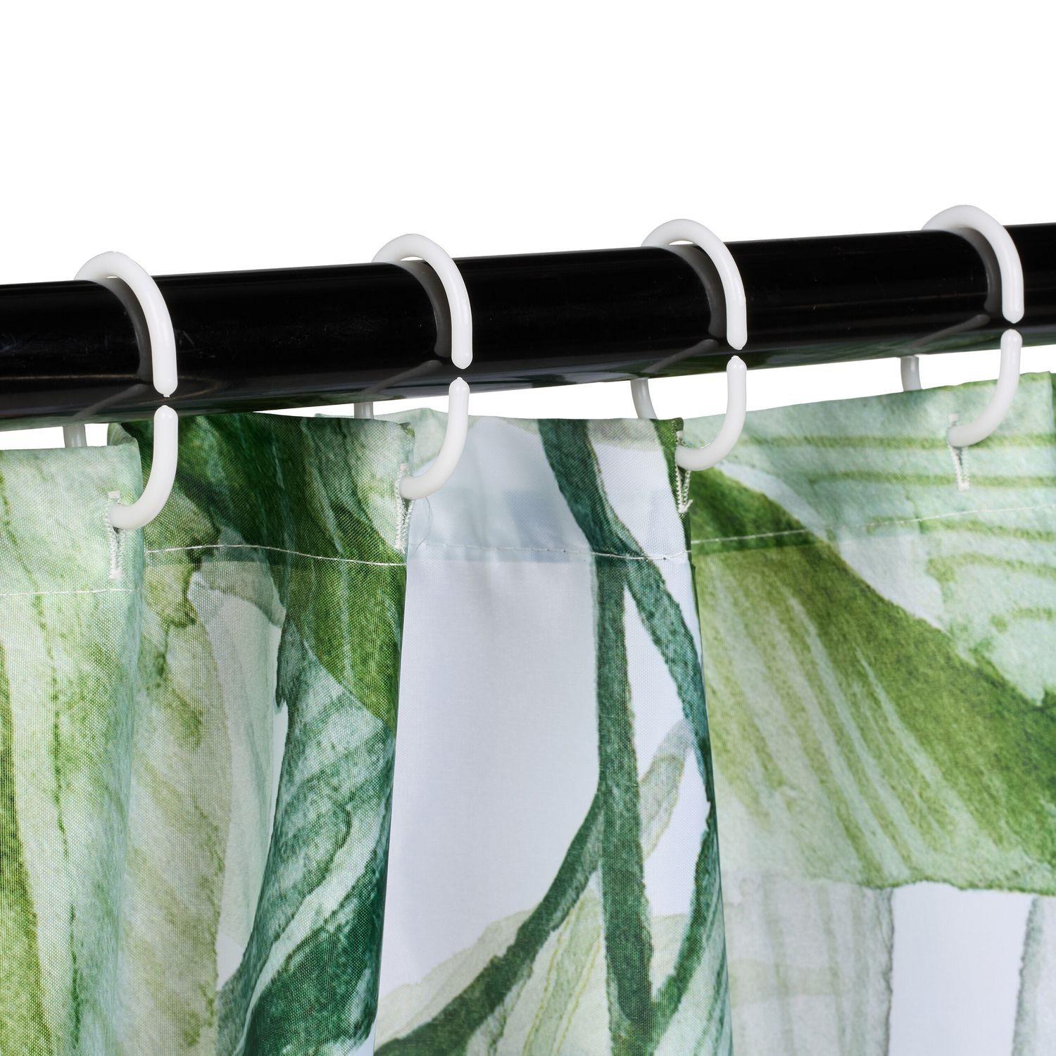 Northix Rideau de douche 180x200 cm avec motif  