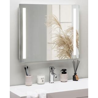 Beliani Miroir en Verre Moderne LIRAC  