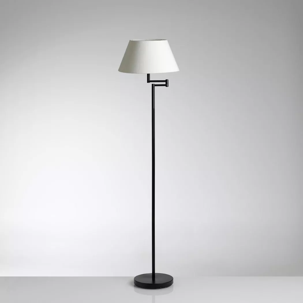SO’HOME – Stehlampe Nyna mit Schwenkarm, One Size, Schwarz