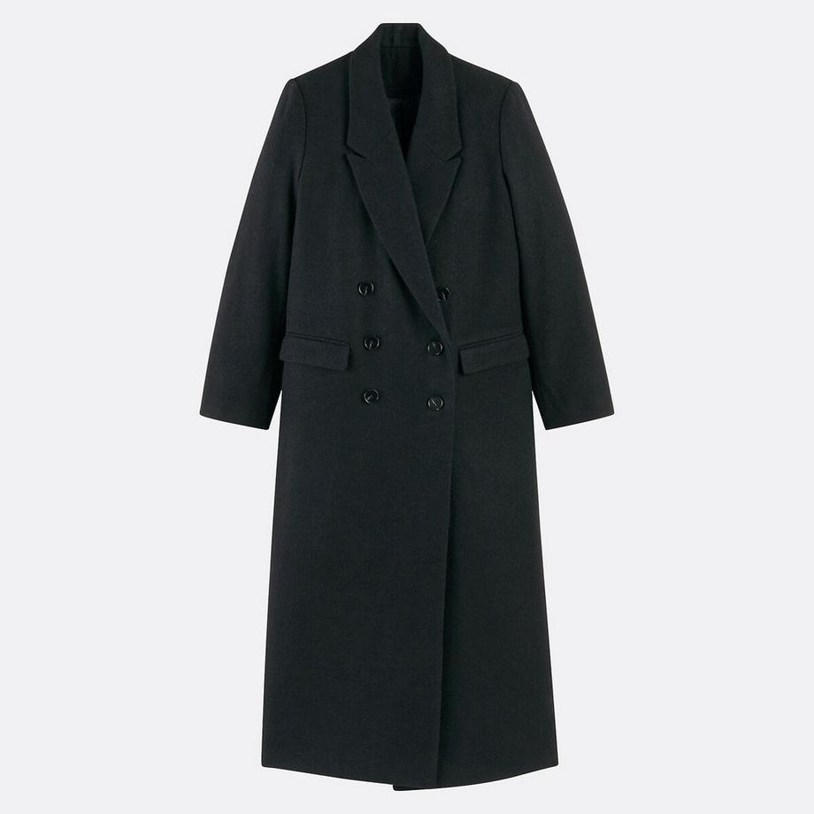 La Redoute Collections Long Maxi Manteau Fermeture Boutonnée  