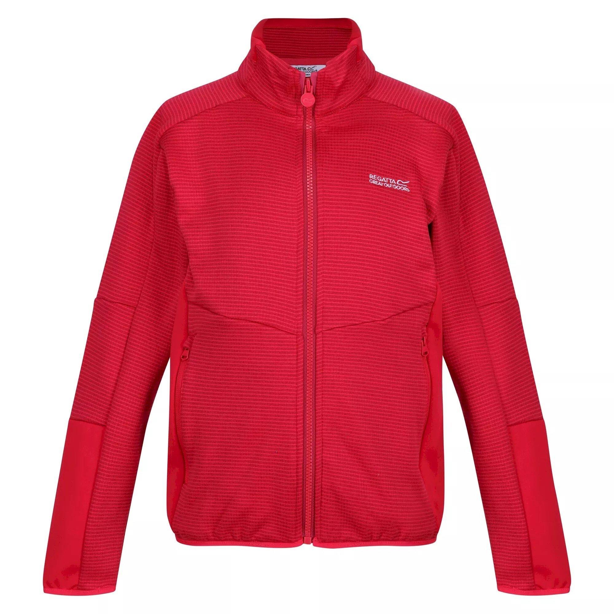 Image of Highton Iii Fleecejacke Durchgehender Reißverschluss Jungen Rubin 170/176