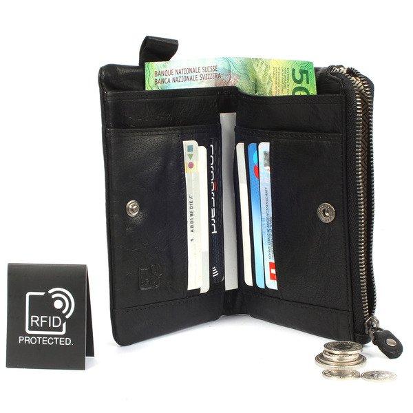 Margelisch Hamburg 2 Black Portefeuille  