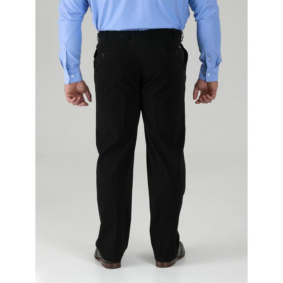 Duke D555 Chino Uni Grande Taille Bruno  