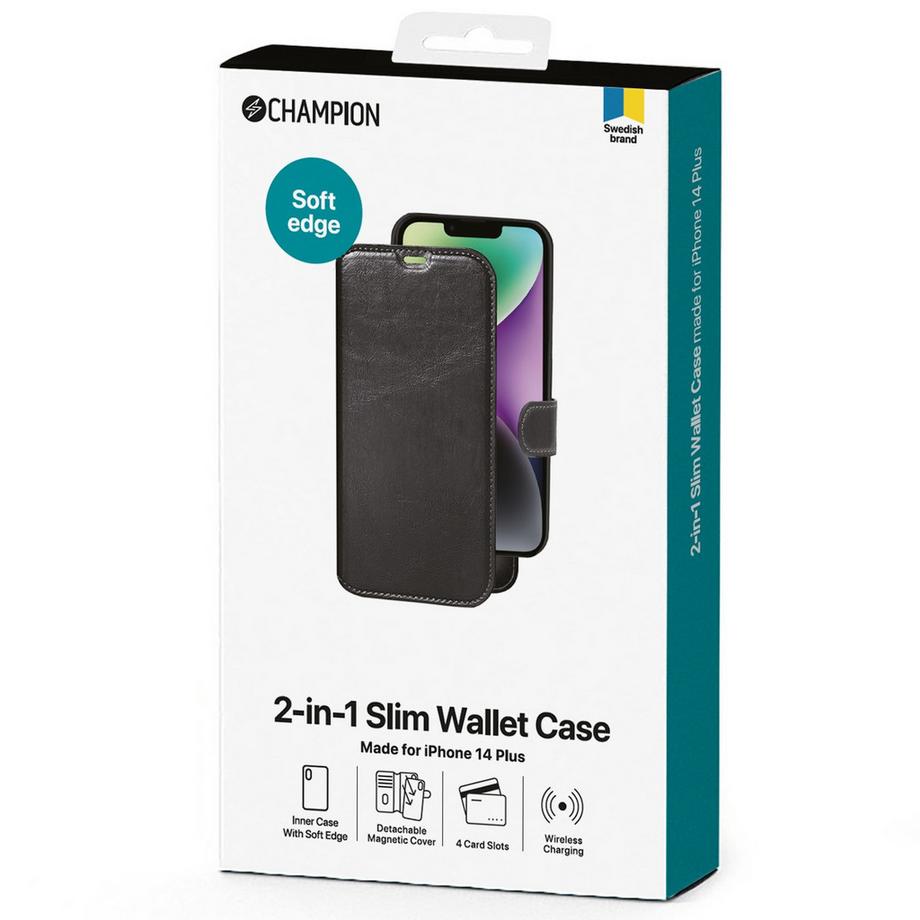 Champion  2-in-1 Slim Wallet iPhone 14 Plus 