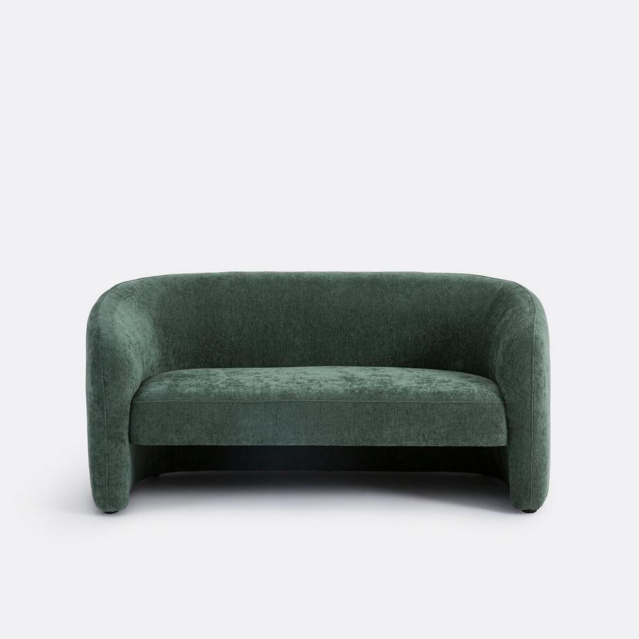 Feines Chenille-Sofa 2-Sitzer