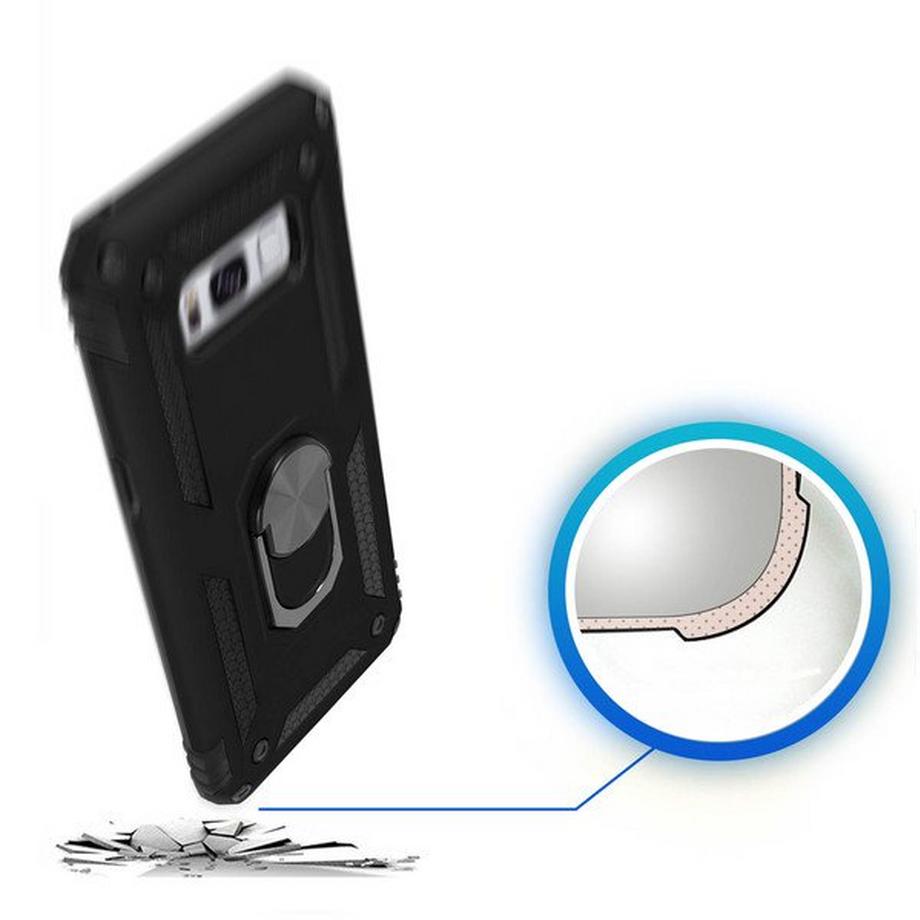 Avizar  Coque Antichoc Galaxy S8 Noir 