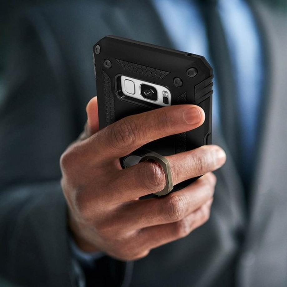 Avizar  Coque Antichoc Galaxy S8 Noir 