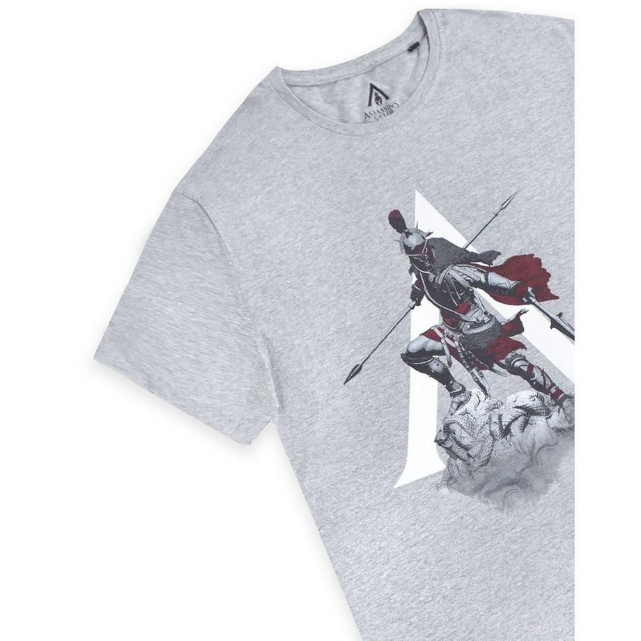 Assassins Creed Odyssey Assassin's Creed Valhalla The Knight T-Shirt Coupe Régulière  