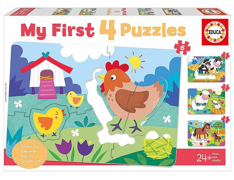 Educa  Meine ersten Puzzles Mama und Baby (5,6,7,8) 