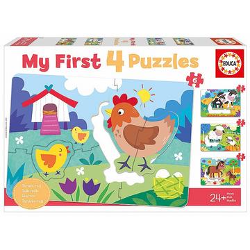 Meine ersten Puzzles Mama und Baby (5,6,7,8)