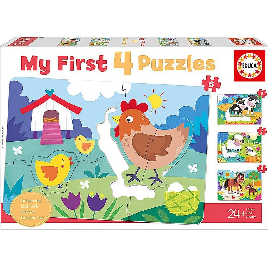 Puzzle Mama und Baby (5,6,7,8)