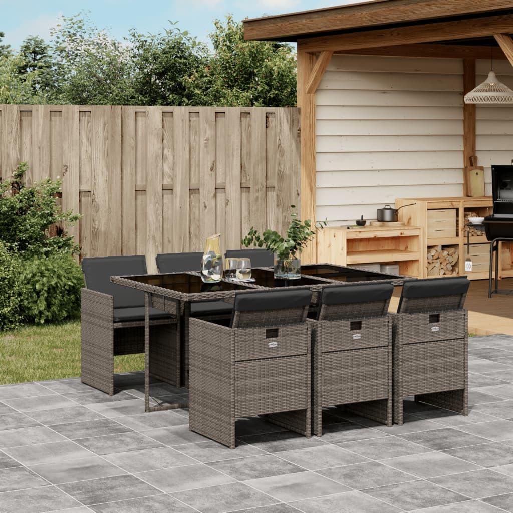 VidaXL Garten essgruppe poly-rattan  