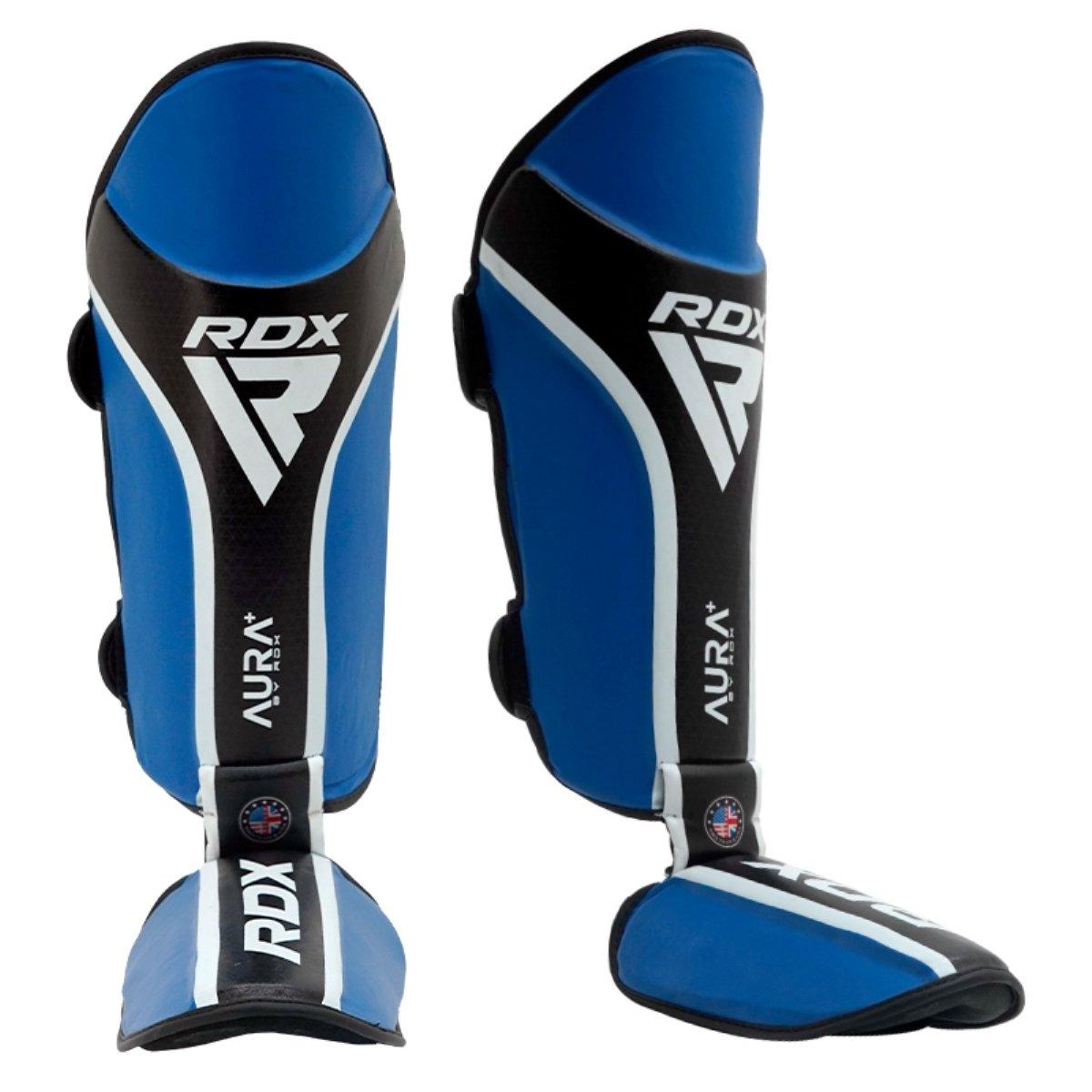 RDX SPORTS  RDX Protège Tibias Aura Plus T-17 Blue/Black-L 