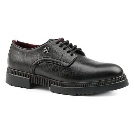 TOMMY HILFIGER  Comfort Cleated Thermo Leather Shoe-43 