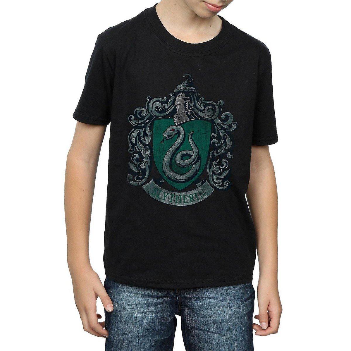 Image of Slytherin Tshirt Jungen Schwarz 152-158