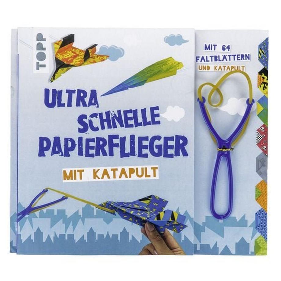Frech  Ultra schnelle Papierflieger mit Katapult 
