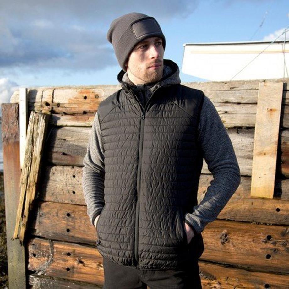 Result Gilet imbottito con collo alto  