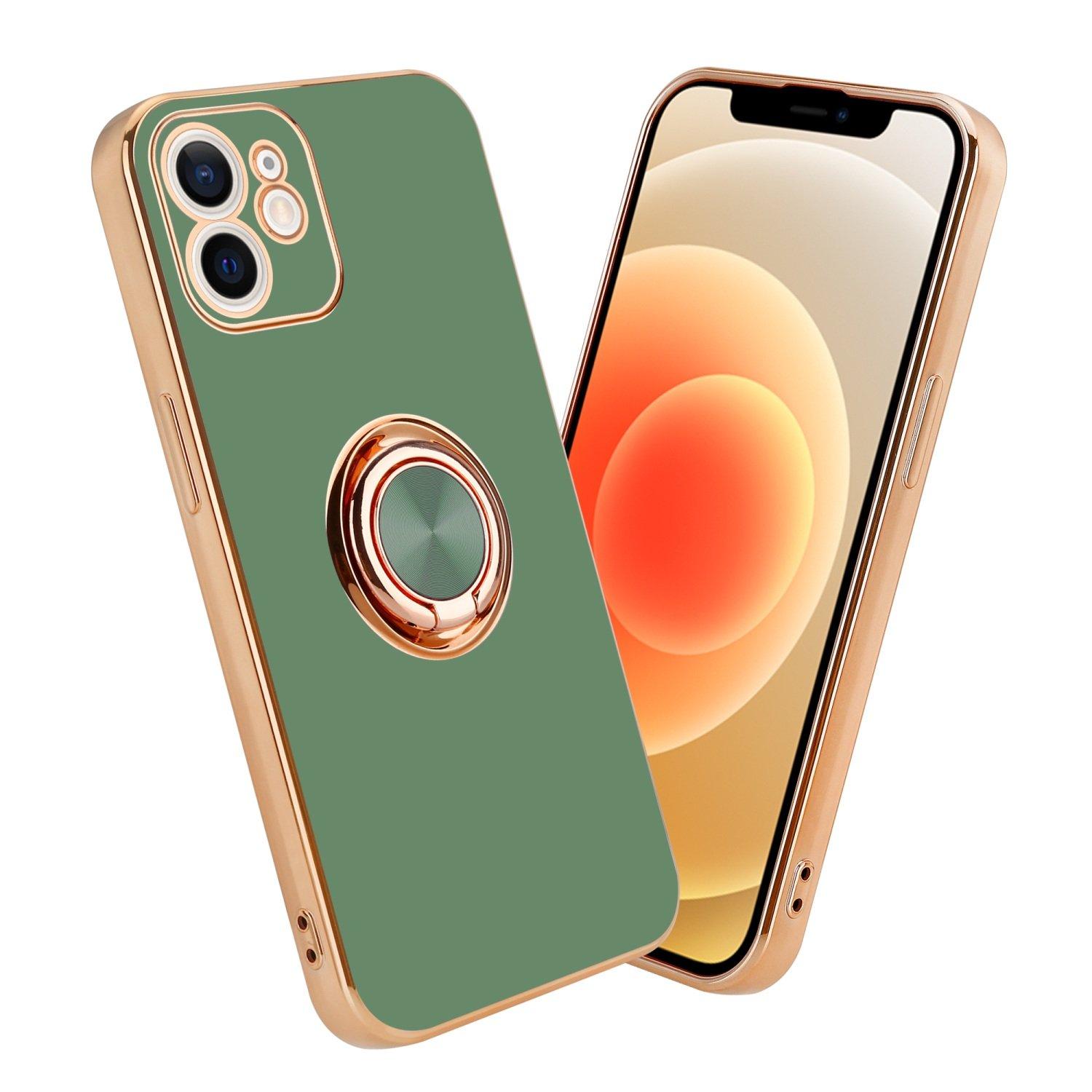 Cadorabo  Hülle für Apple iPhone 11 mit Ring - Schutzhülle 