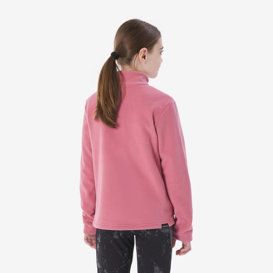 QUECHUA  Fleece Kinder Zip-Pullover Polyester 