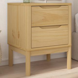 VidaXL Table de chevet bois  