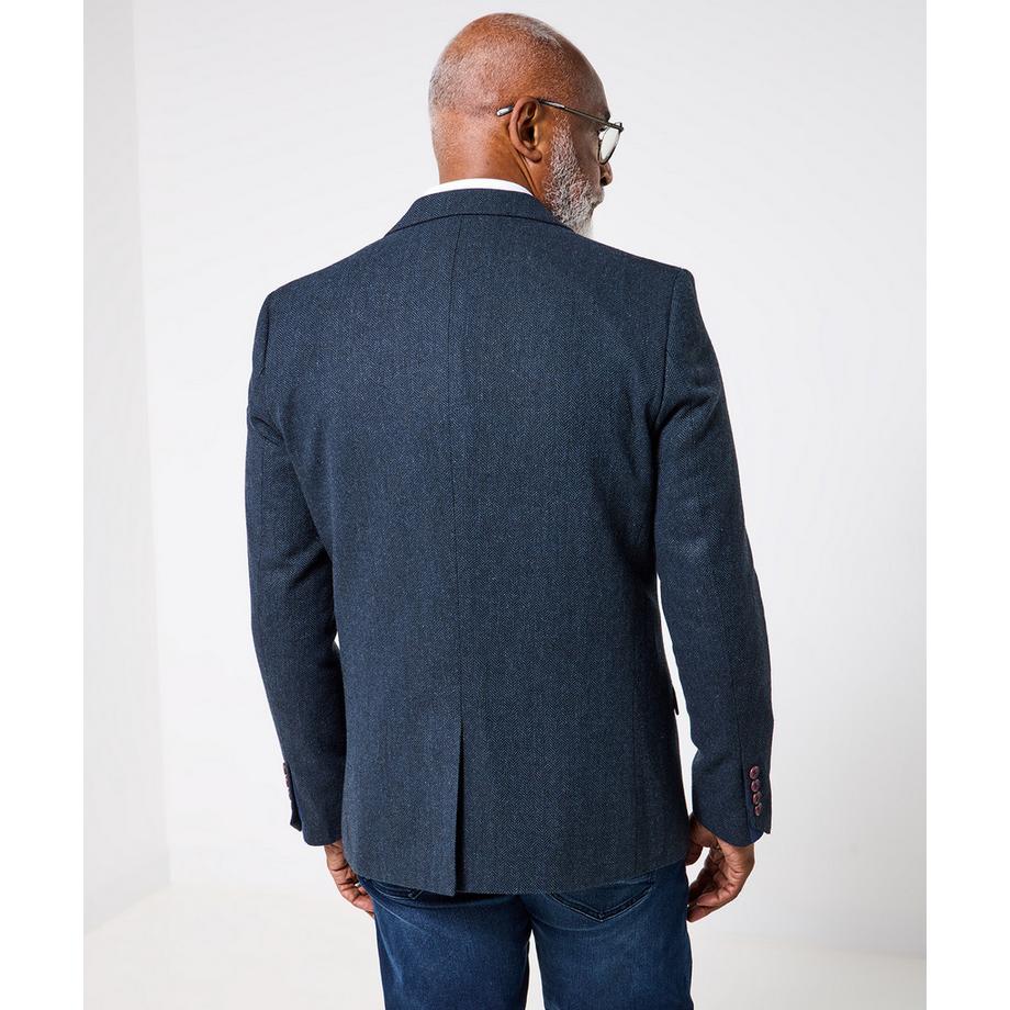 Joe Browns Blazer Classique à Chevrons avec Détails Élégants  