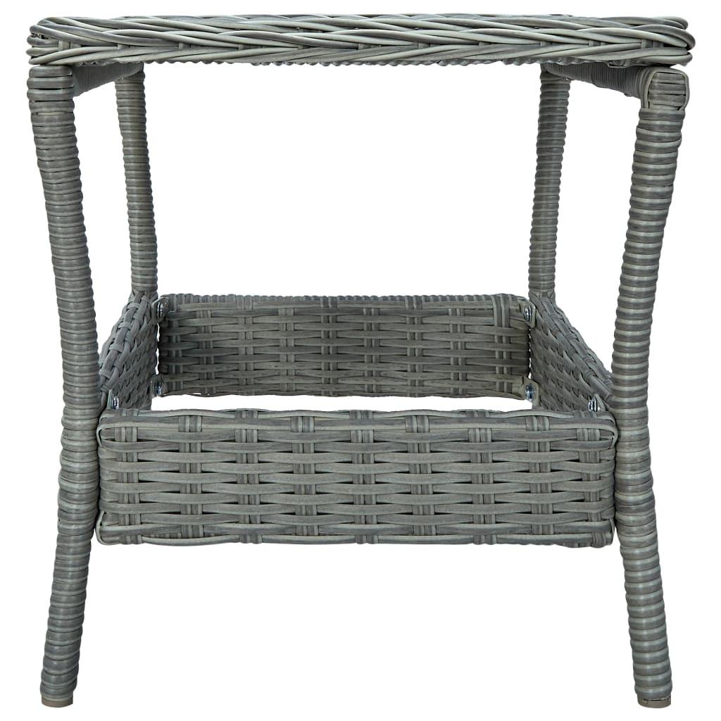 VidaXL Gartentisch poly-rattan  