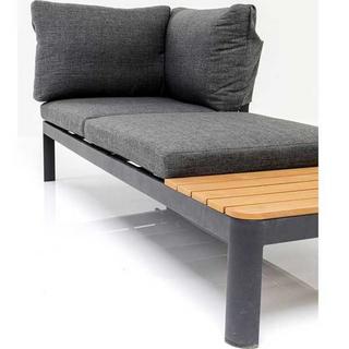 KARE Design Chaise longue d'extérieur Happy Day Right  