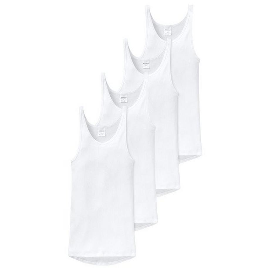 Schiesser Original Classics Débardeur Double Côte Lot de 4  