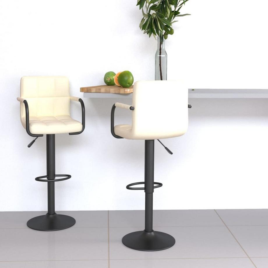 VidaXL sedia da bar Tessuto  