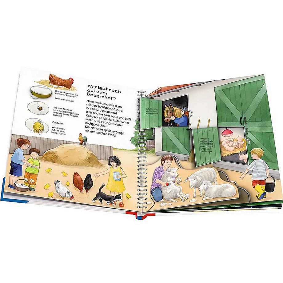 Wieso? Weshalb? Warum? Der Bauernhof (Nr.1) Reider, Katja; Ebert, Anne (Illustrationen) Copertina rigida 