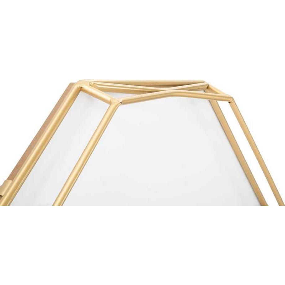 mutoni Wanduhr Goldy Octagonal  