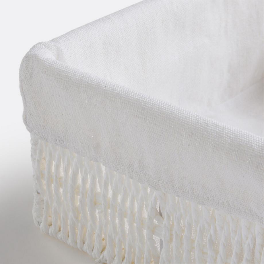 La Redoute Intérieurs Lot de 3 paniers rectangulaires en papier  