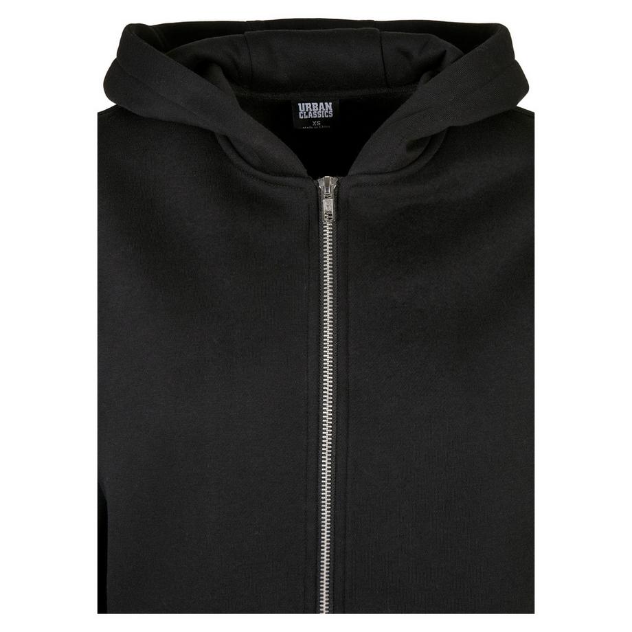 URBAN CLASSICS Sweatshirt à capuche court zippé Oversized  