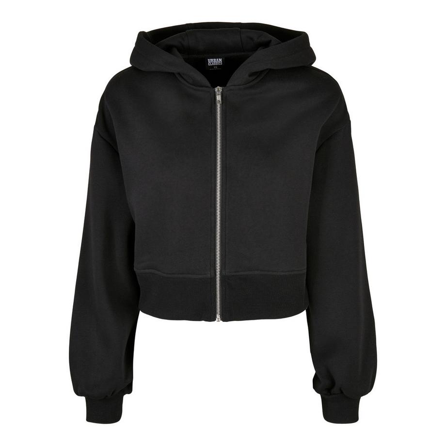 veste courte zippée oversized