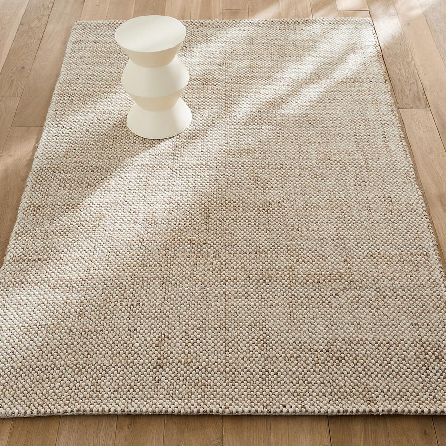 AM.PM Tapis laine et jute  