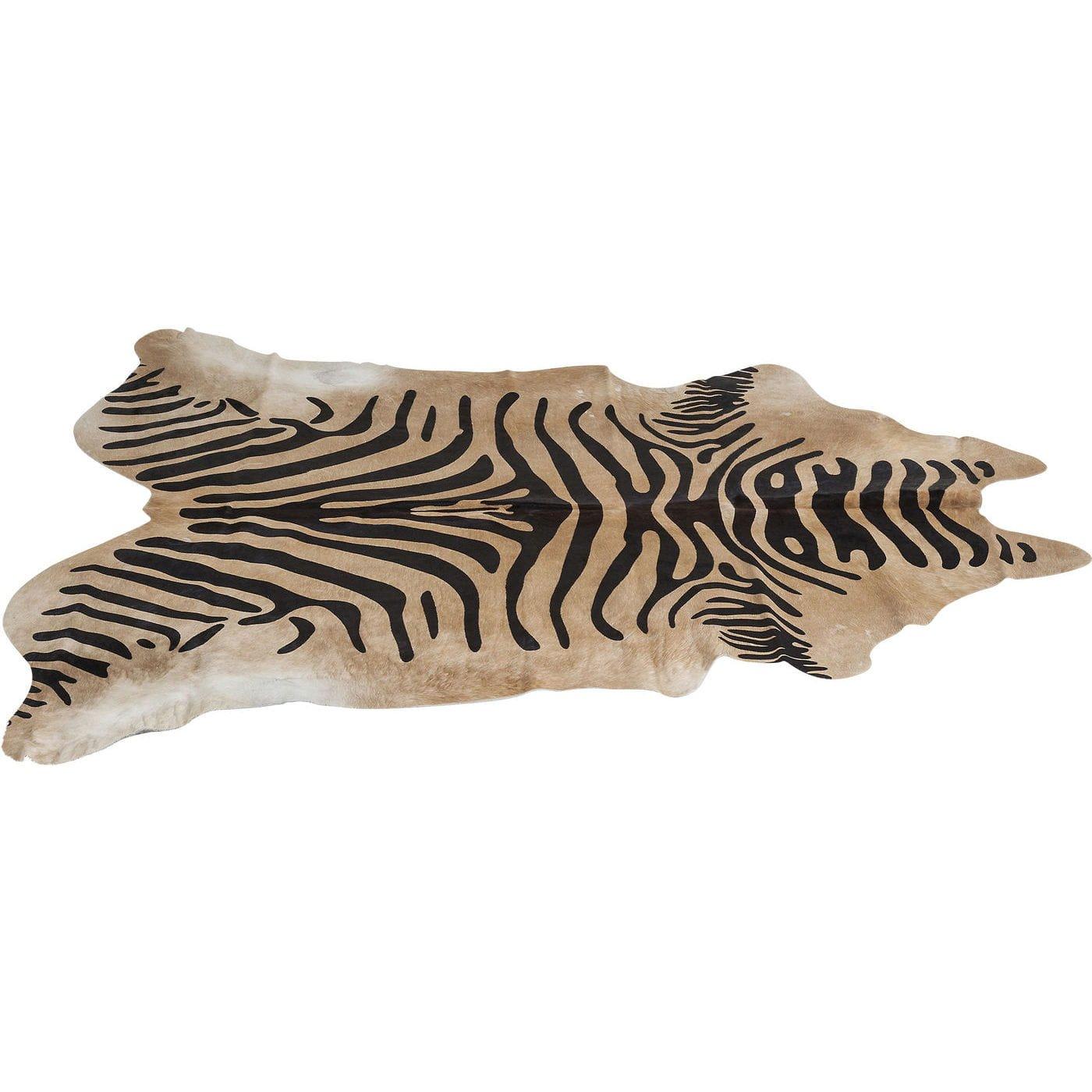 Image of Teppich Zebra Unisex Beige ONE SIZE