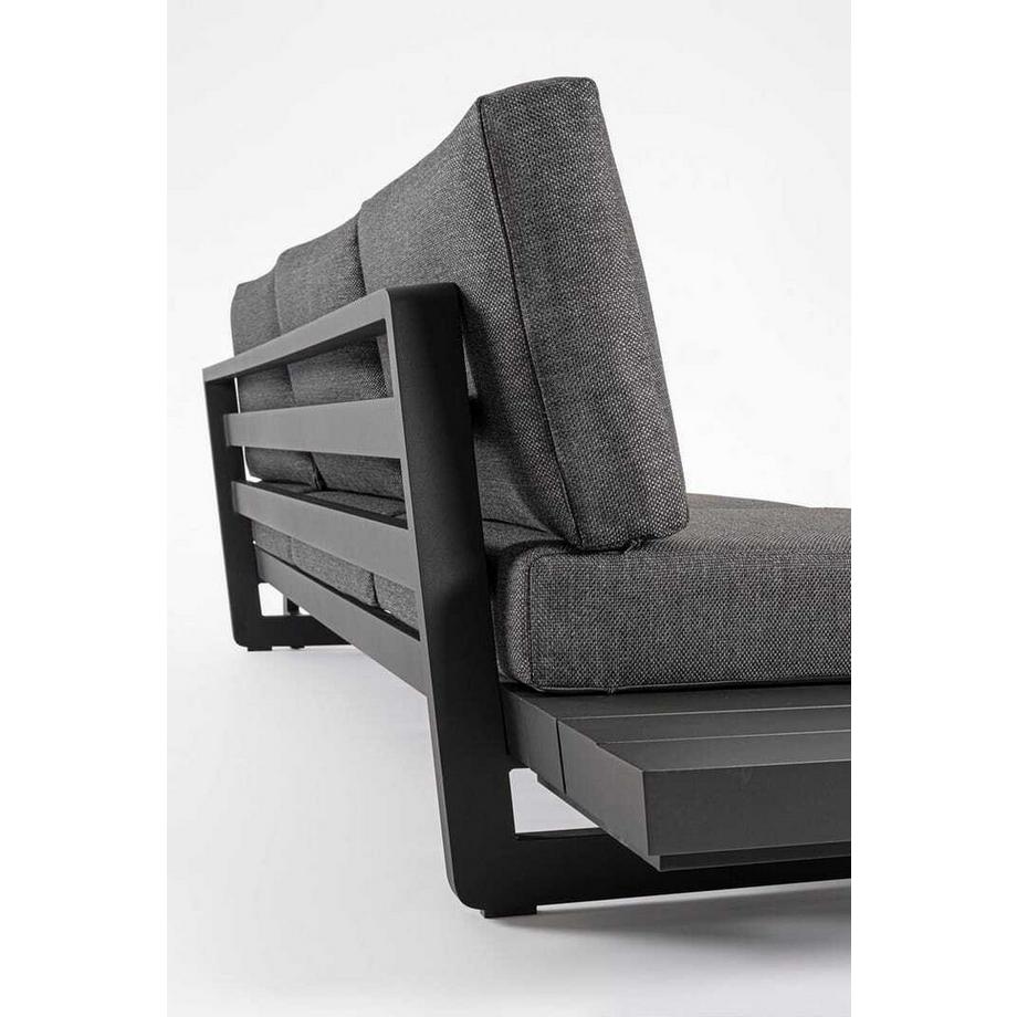 mutoni Garten Ecksitzgruppe Infinity anthrazit  