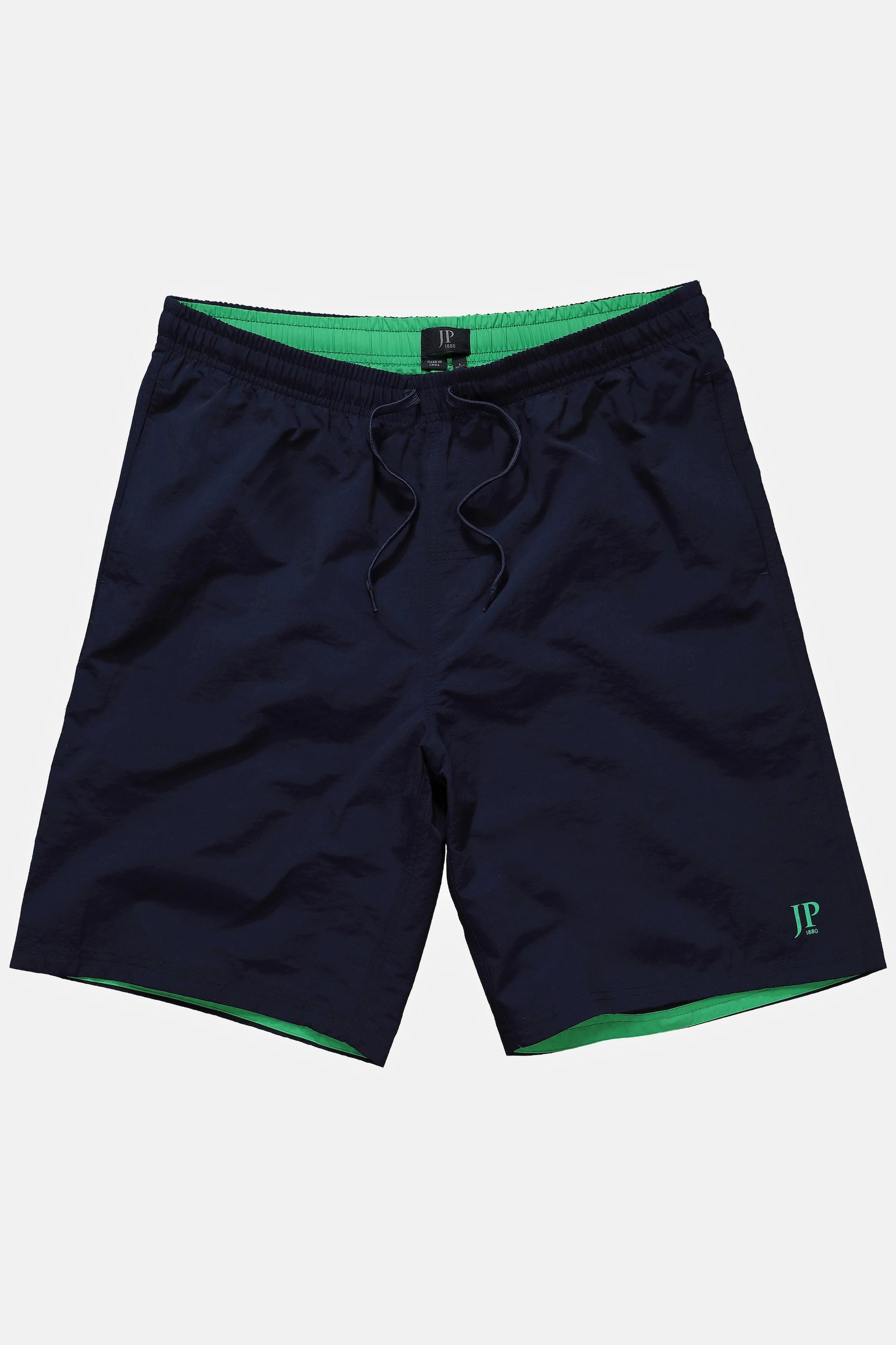 JP1880  Shorts da mare con cintura elastica, disponibili fino alla tg. 8XL 