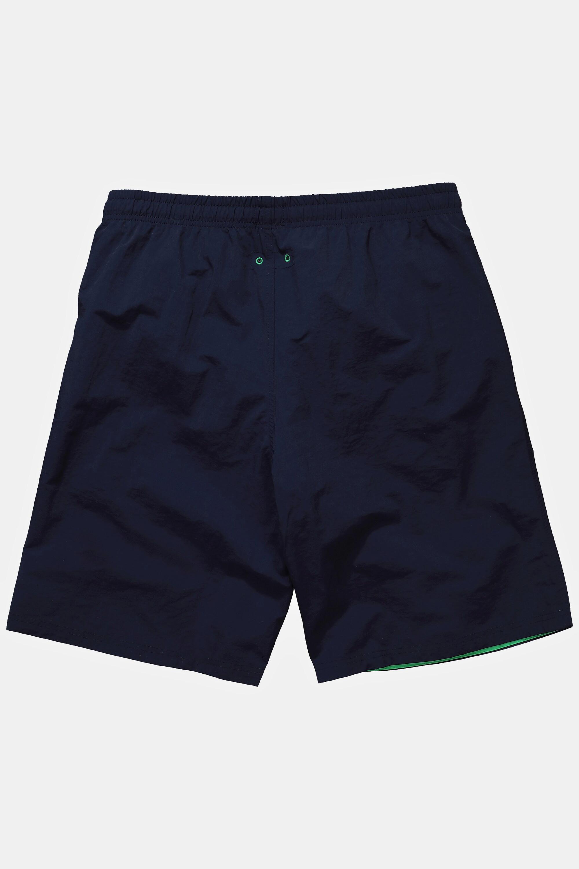 JP1880  Shorts da mare con cintura elastica, disponibili fino alla tg. 8XL 