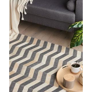 Beliani Tapis en Tissu jacquard Moderne BAGGOZE  