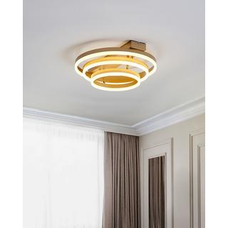 Beliani Lampadario a LED en Materiale sintetico Glamour NORE  