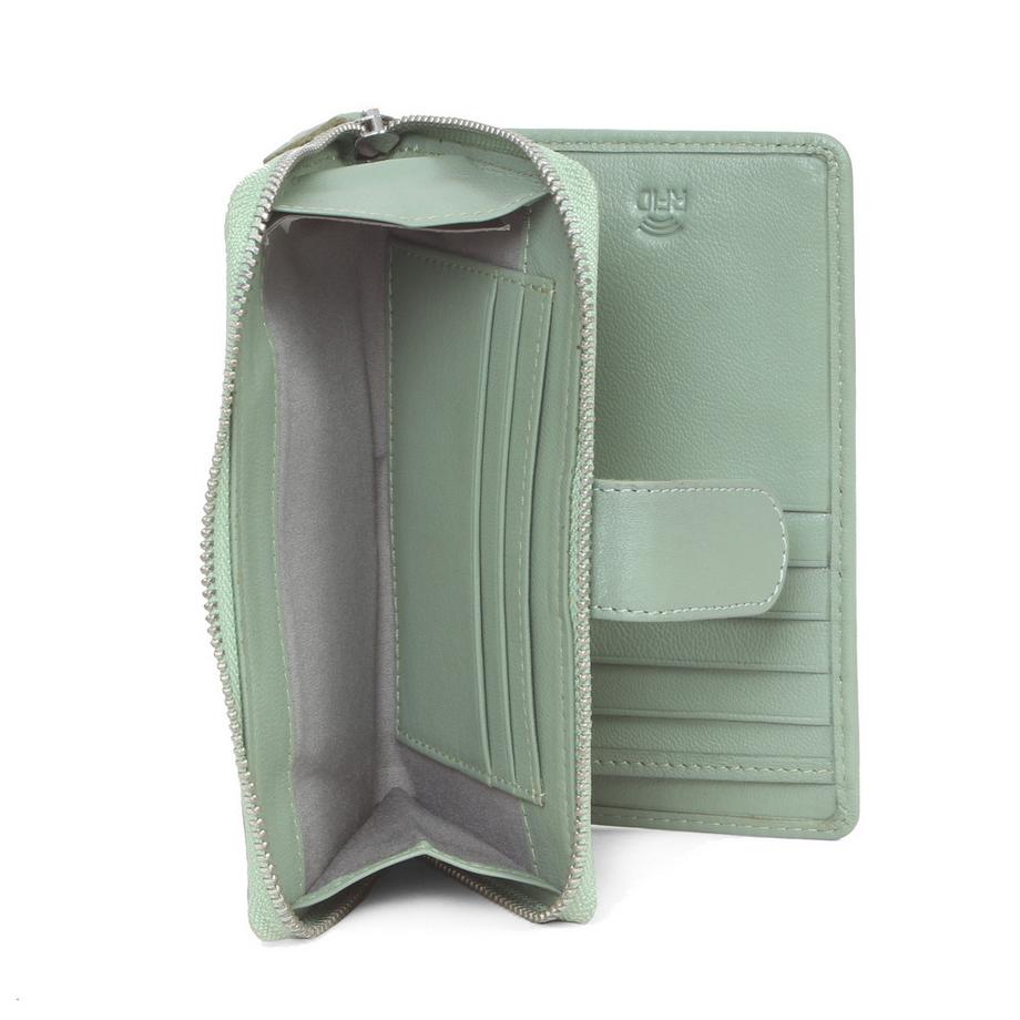 VARGU Masin 3 Portefeuille en cuir véritable  