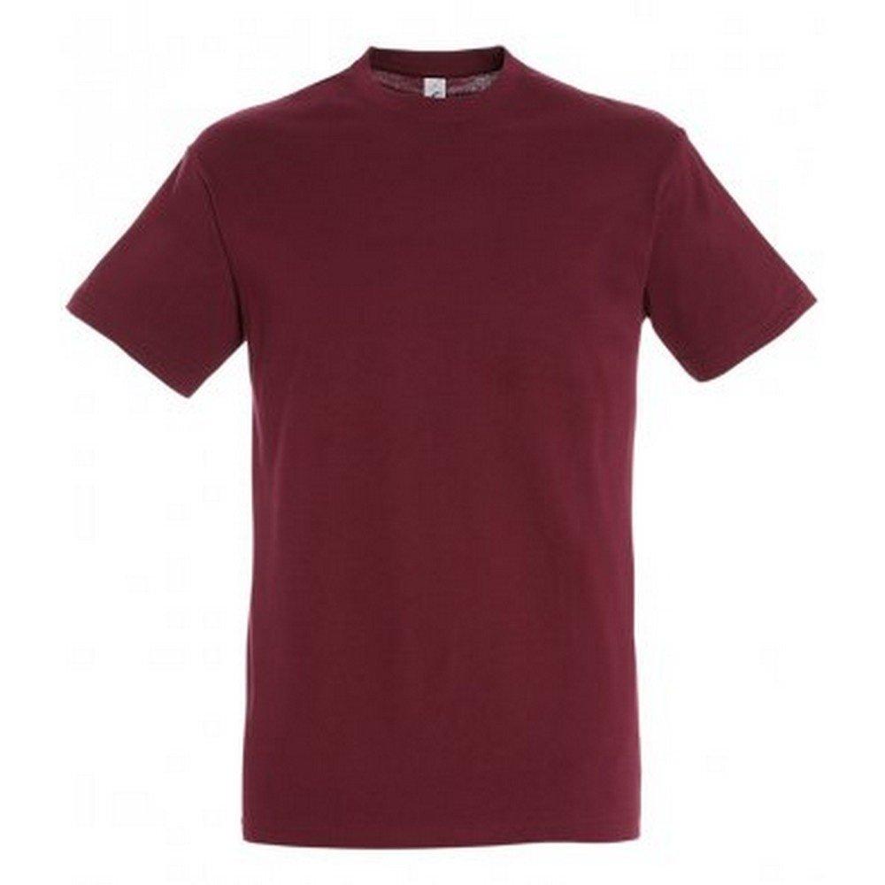 Image of Regent Tshirt, Kurzarm Herren Weinrot 3XL