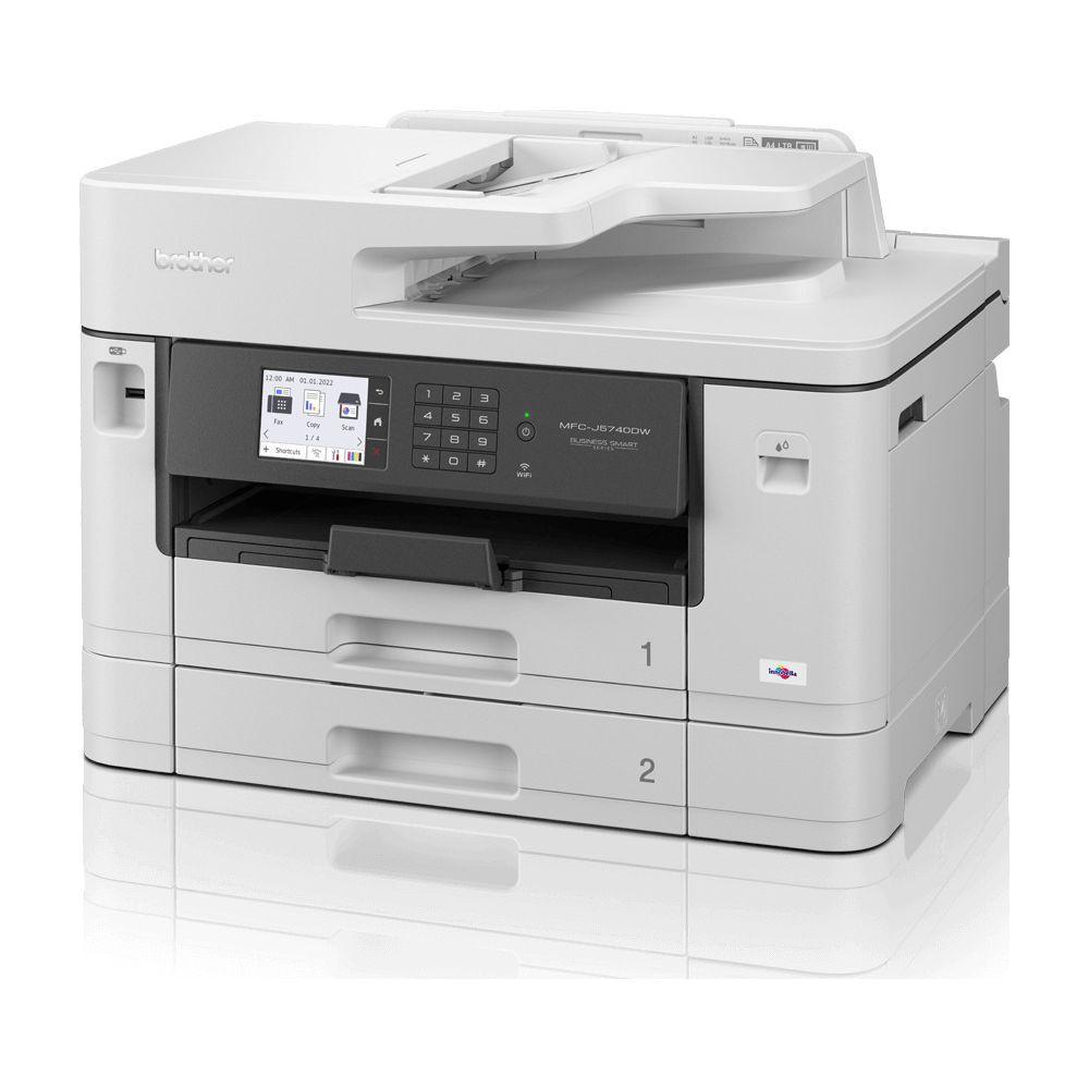 brother  MFC-J5740DW Tintenstrahl-Multifunktionsdrucker A3 Drucker, Scanner, Kopierer, Fax ADF, Duplex 
