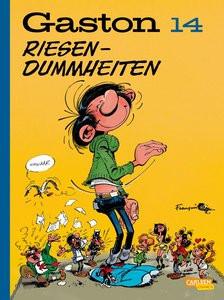 Gaston Neuedition 14: Riesendummheiten Franquin, André; Le Comte, Marcel (Übersetzung) Couverture rigide 