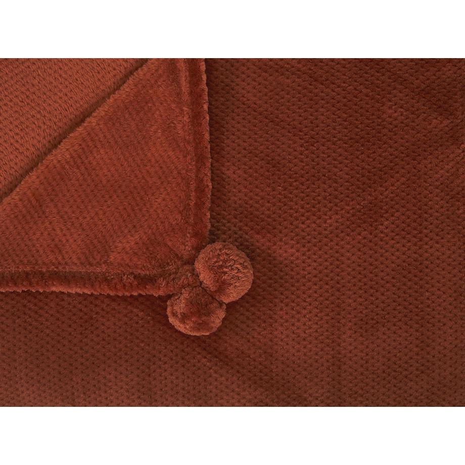 Beliani Moderne Polyester Kuscheldecke  