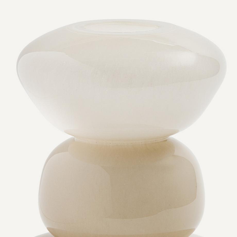 AM.PM Vase en verre soufflé à la bouche H25  